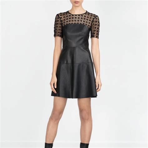 Zara leather dress, Women's Fashion, Dresses & Sets, Dresses on Carousell