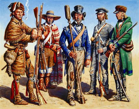 Texian Volunteers by Gary Zaboly Mexican Army, Mexican American War ...