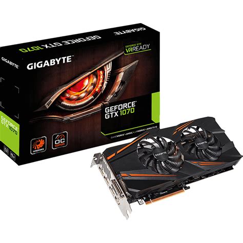 Gigabyte GeForce GTX 1070 WINDFORCE OC GV-N1070WF2OC-8GD REV2.0