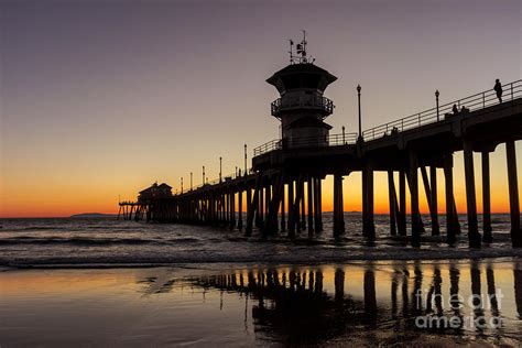 Sunset at the pier Photograph by Andrea Shuttleworth - Fine Art America