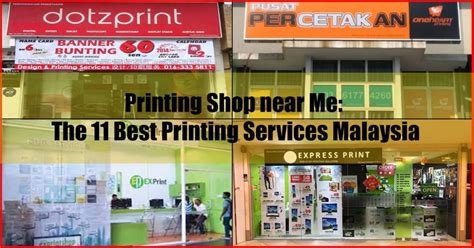 Printing Shop near Me: 11 Best Printing Services In Malaysia