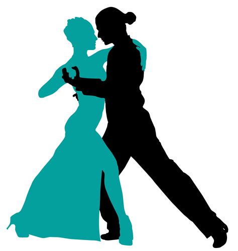 Ballroom Dancers Silhouettes | Free download on ClipArtMag