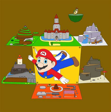 Super Mario 64 by RobsonDoodle on DeviantArt