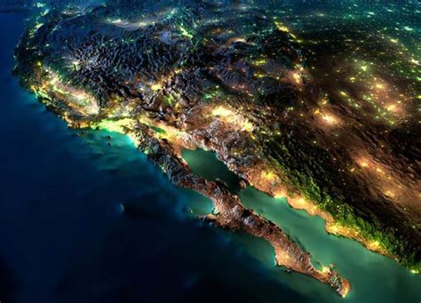 México desde el espacio: 25 preciosas imágenes de tierras mexicanas (cortesía de la NASA) - Más ...