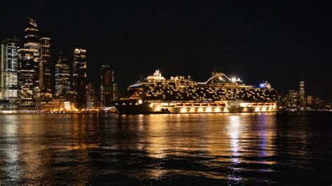 New MSC Cruise Ship Arrives in Manhattan, New York