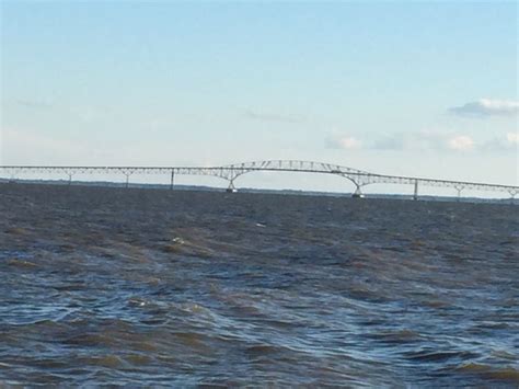 The Nice Bridge crossing over the Potomac River in southern Maryland ...