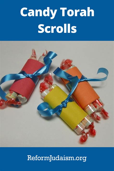 Celebrate Simchat Torah with Candy Torah Scrolls | Torah scroll ...