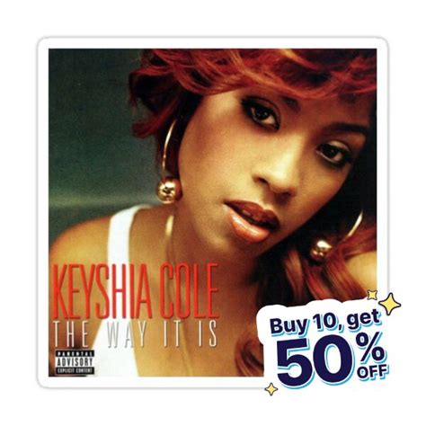 "Keyshia Cole the way it is" Sticker for Sale by MelissaClever88 | Musica, Bandas, Álbum