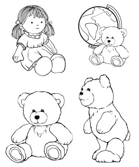 Toys Clipart Black And White