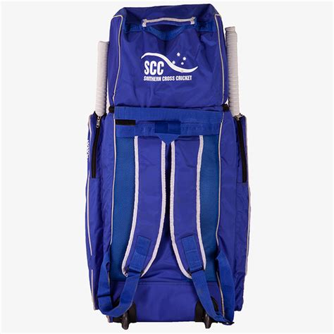 SCC Duffle Wheelie Cricket Bag - Blue – Southern Cross Cricket