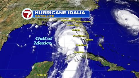 Idalia strengthens over warm Gulf of Mexico waters as it steams toward Florida - WSVN 7News ...