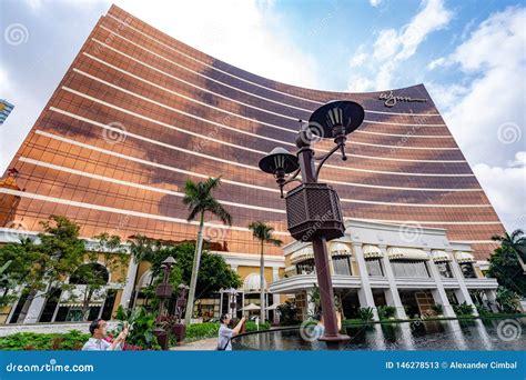 Macau, China - Apr 23, 2019: Wynn Hotel and Casino Editorial Stock Photo - Image of high ...