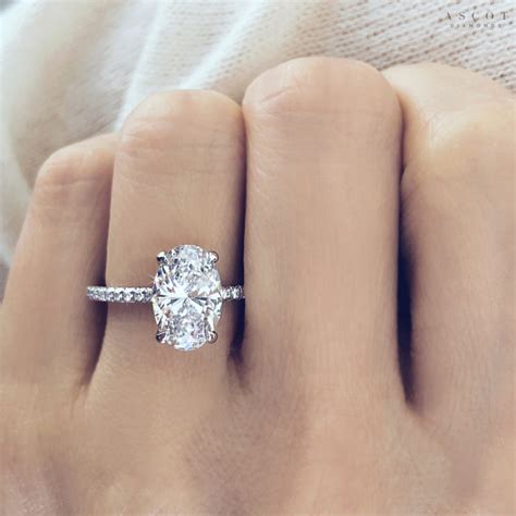 2 ct Oval Diamond Solitaire Engagement Ring – Ascot Diamonds