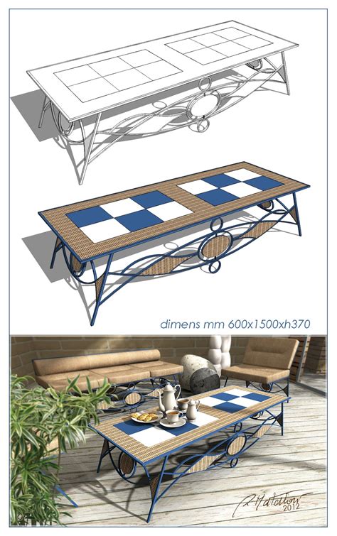 SKETCHUP TEXTURE: 3D MODEL OUTDOOR FURNITURE