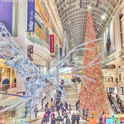 Eaton Centre Christmas Tree in Toronto is Canada's Largest! | Eaton ...