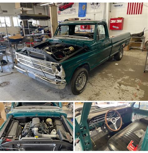 Project Update! 1967 Ford F-100 Pickup Truck frame-off restoration ...