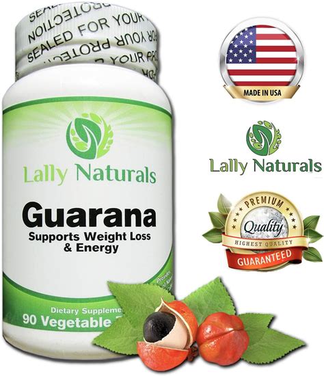 Pure Guarana Seed Extract 1000 mg - Amazon Rainforest Increases Stamina ...