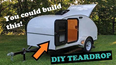 How to Build a Teardrop Camper Yourself! - YouTube