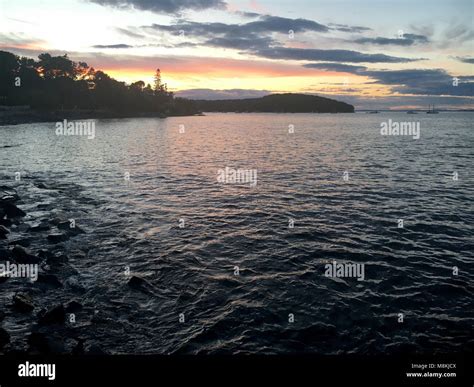 Bar Harbor in the Acadia National Park Stock Photo - Alamy