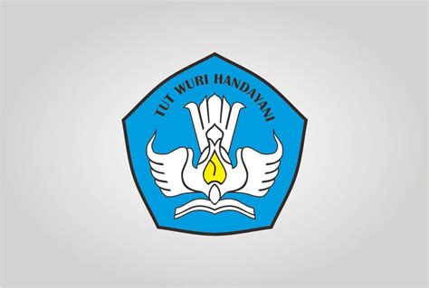 Kementerian Pendidikan (Kemendikbud) Logo Tut Wuri Handayani Vector ...