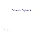 PPT - Stream Ciphers and Block Ciphers PowerPoint Presentation, free ...