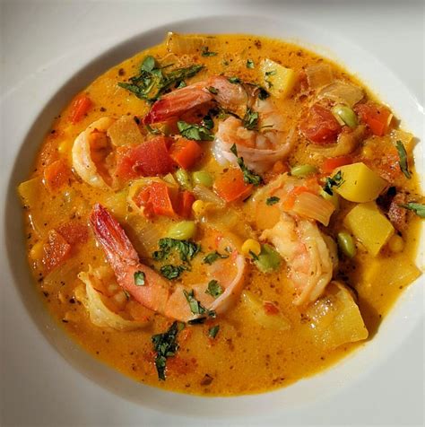 Peruvian Shrimp Chowder – Flexitarian Kitchen