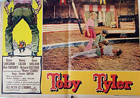 "TOBY TYLER " MOVIE POSTER - "TOBY TYLER, OR TEN WEEKS WITH A CIRCUS" MOVIE POSTER