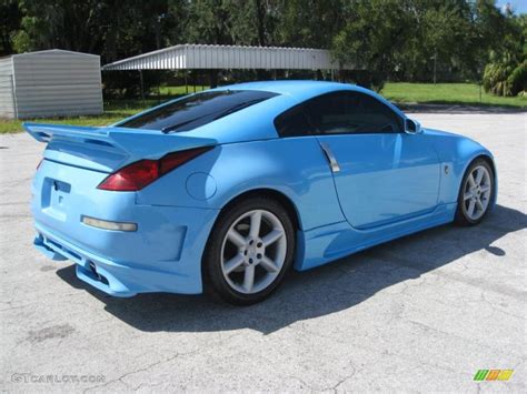 2003 Custom Blue Pearl Nissan 350Z Enthusiast Coupe #36963584 Photo #12 ...