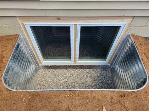 Galvanized Wells - Egress Window Guy