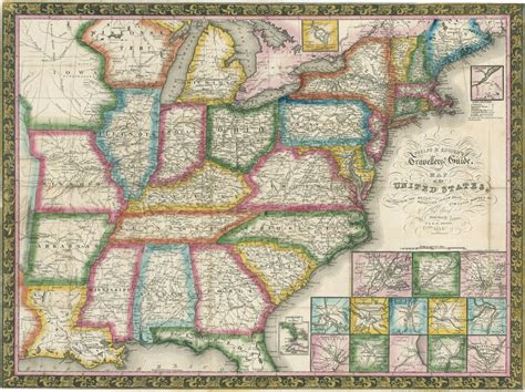 Antique map: 1843 United States – New World Cartographic