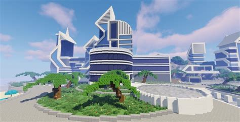 Futuristic City #9 Minecraft Map