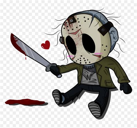 Jason Voorhees Clipart - Chibi Jason Voorhees Drawing, HD Png Download ...