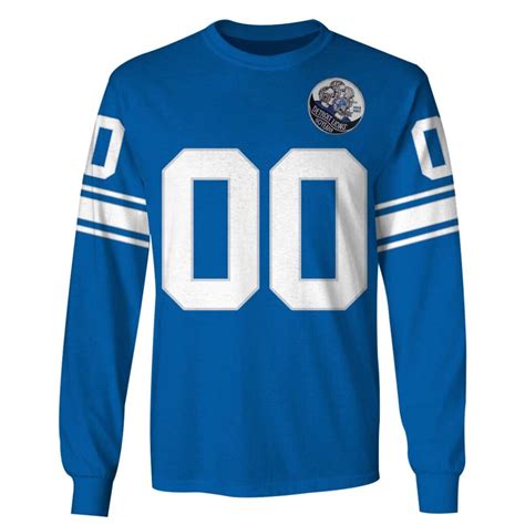 Personalized 1983 Detroit Lions 50th Anniversary Vintage NFL Jersey ...