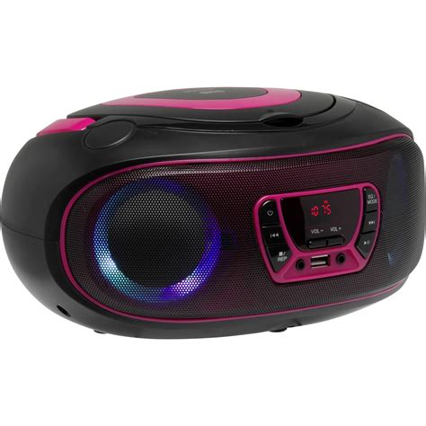 Sotel | Denver TCL-212BT PINK CD player Portable CD player Black, Pink