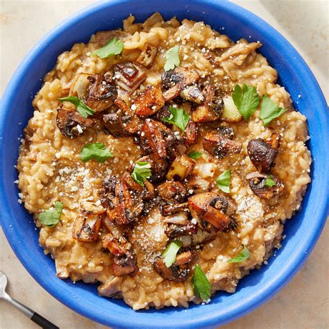 Recipe: Creamy Shiitake Risotto with Balsamic-Glazed Cremini Mushrooms ...