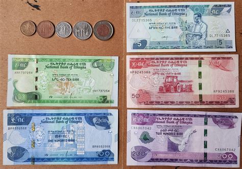 Current Issue Ethiopian Birr (ETB) Banknotes & Coins 🇪🇹 : r/Banknotes