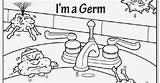Germ Coloring Sheets  Free Sheet sketch template