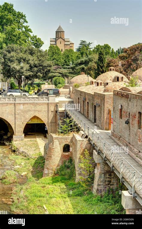 Tbilisi Old Town, HDR Image Stock Photo - Alamy