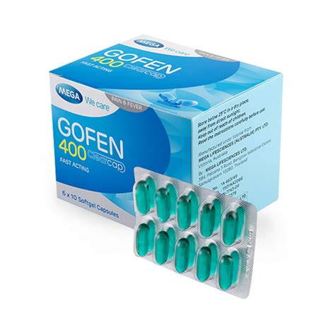 Gofen 400mg (10 Tabs) – Junction Health Pharmacy