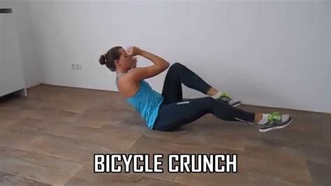 Crunches ab workout – Flat your belly with 10 variations - YouTube