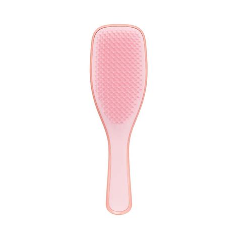 Tangle Teezer Wet Detangler Naturally Curly Pink Mango Hair Brush: Buy ...