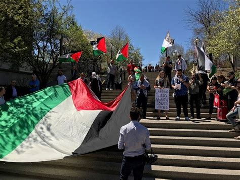 Local Palestinians protest US Embassy move to Jerusalem - CityNews Ottawa