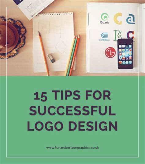 15 logo design tips for better branding - Fiona Robertson