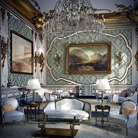 Design in the Rococo style - more reminiscent of fine art eras – Ofdesign