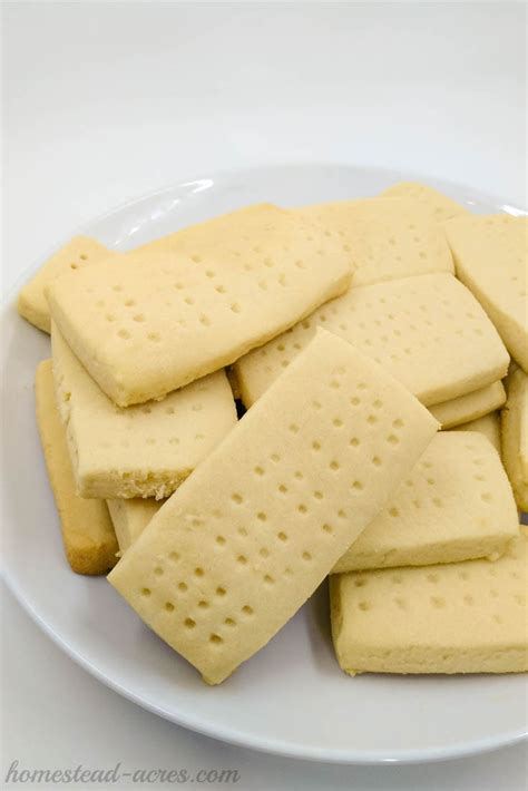 The Best Scottish Shortbread Cookies - Homestead Acres