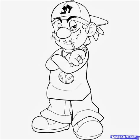 Gangster Cartoon Graffiti Drawings ~ Free Graffiti Characters Gangster ...