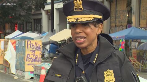 Chief Best gives briefing after Seattle police clear CHOP | king5.com