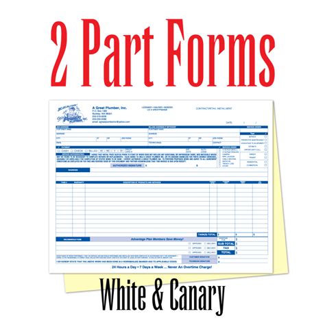 Best Inkjet Printable 2 Part Carbonless Forms - Printable Forms Free Online