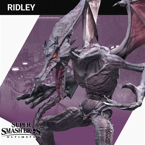 SUPER SMASH BROS. ULTIMATE - Ridley by Yare-Yare-Dong on DeviantArt