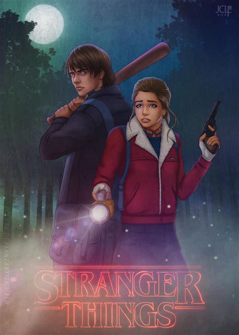 Stranger Things - Nancy x Jonathan by JCLF88 on DeviantArt